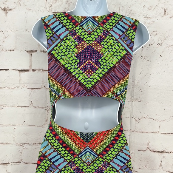 🎉HOST PICK🎉Mara Hoffman “Kasuri” Slit Back Mini, Size S - Picture 9 of 11